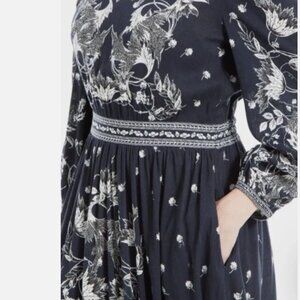 MAX STUDIO Balloon Sleeve Maxi Dress